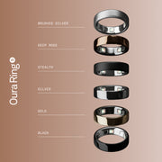 Oura Ring 5 Health & Fitness Tracker Smart Ring, Deep Rose